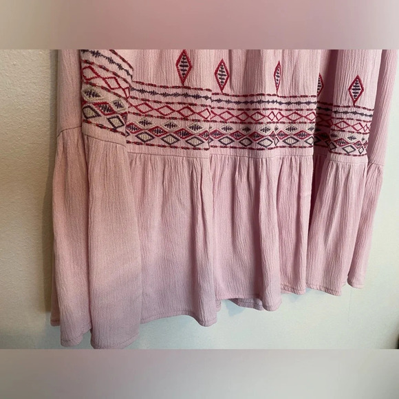 Knox Rose Dress Boho Cottagecore Embroidered Ruffle Romantic Valentines Day - Picture 7 of 9